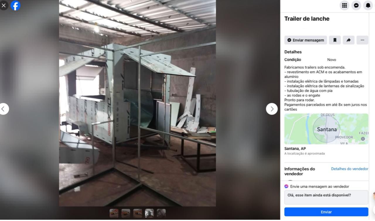 EM SANTANA, POLÍCIA CIVIL PRENDE ESTELIONATÁRIO QUE ATUAVA POR MEIO DE ANÚNCIOS EM REDE SOCIAL DE FABRICAÇÃO E VENDA DE TRAILER E CARRETINHA E REBOQUE